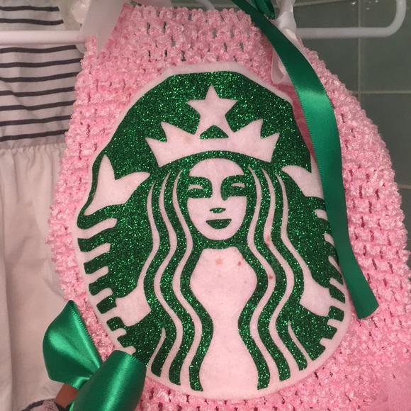 Pink Starbucks tulle Halloween costume 18-24mo - Picture 4 of 5